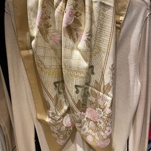 HERMES scarf- Jeux de paille